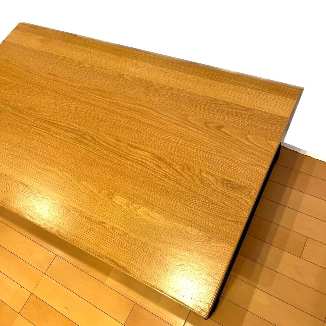 無印良品 折りたたみローテーブル オーク材 幅120