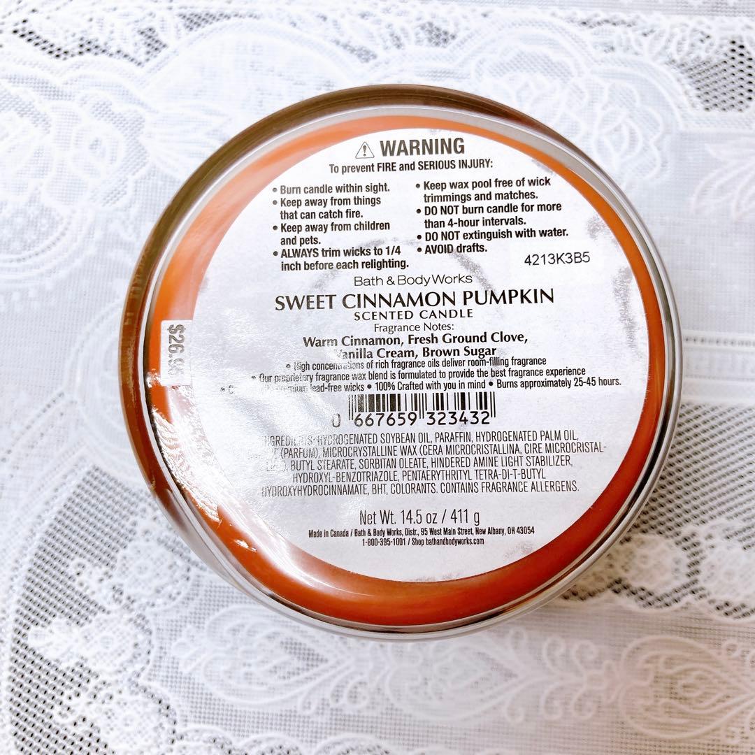 bath&body works 3芯キャンドル 3点