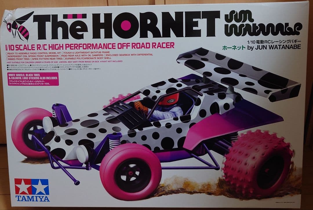 タミヤ　1/10　ホーネット by JUN WATANABE 未組立　おまけ付き