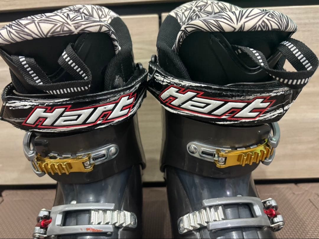 Hart スキー靴とSALOMONファンスキー板 セット