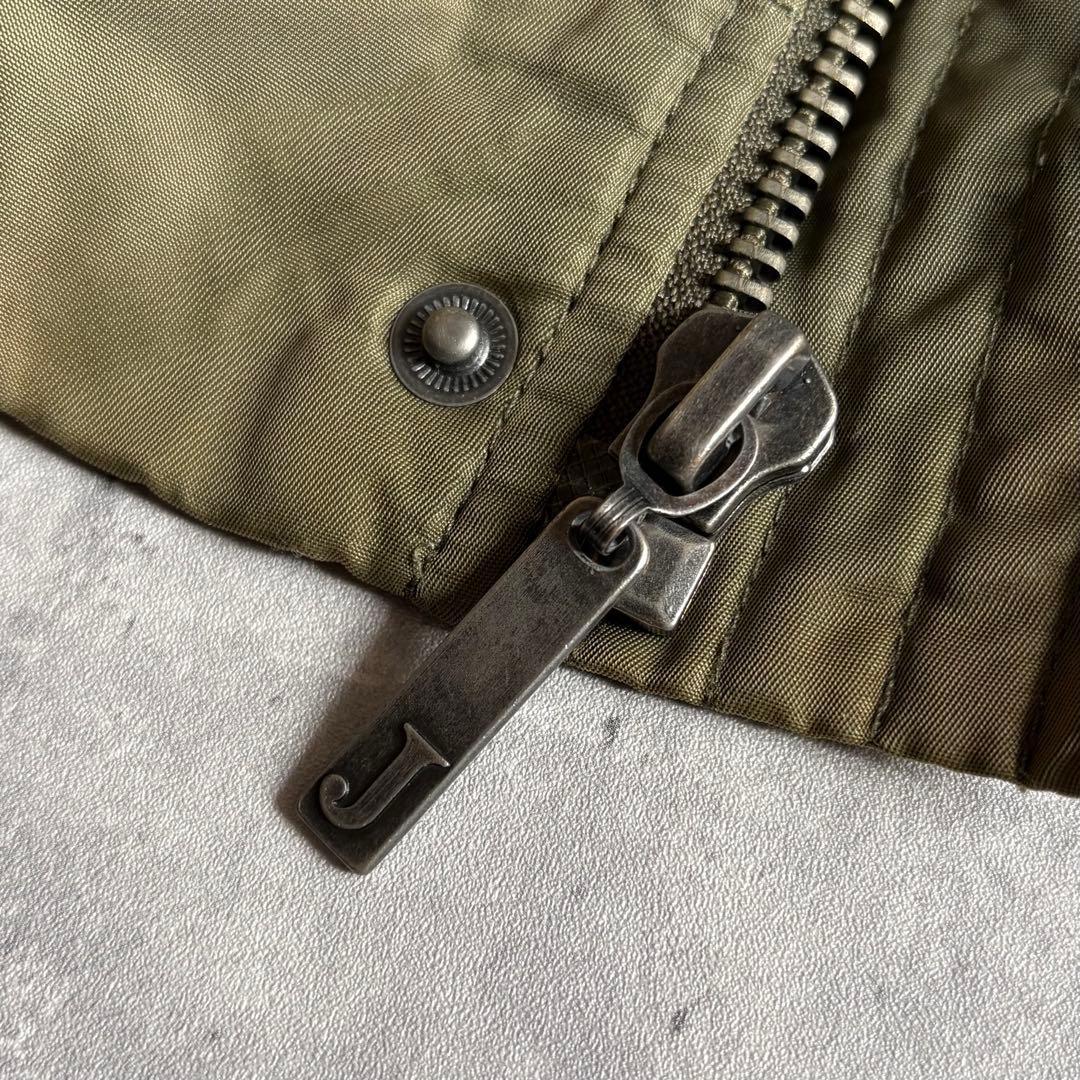 【00s archive】N-2B ダウンジャケット　ファー　y2k 短丈　古着