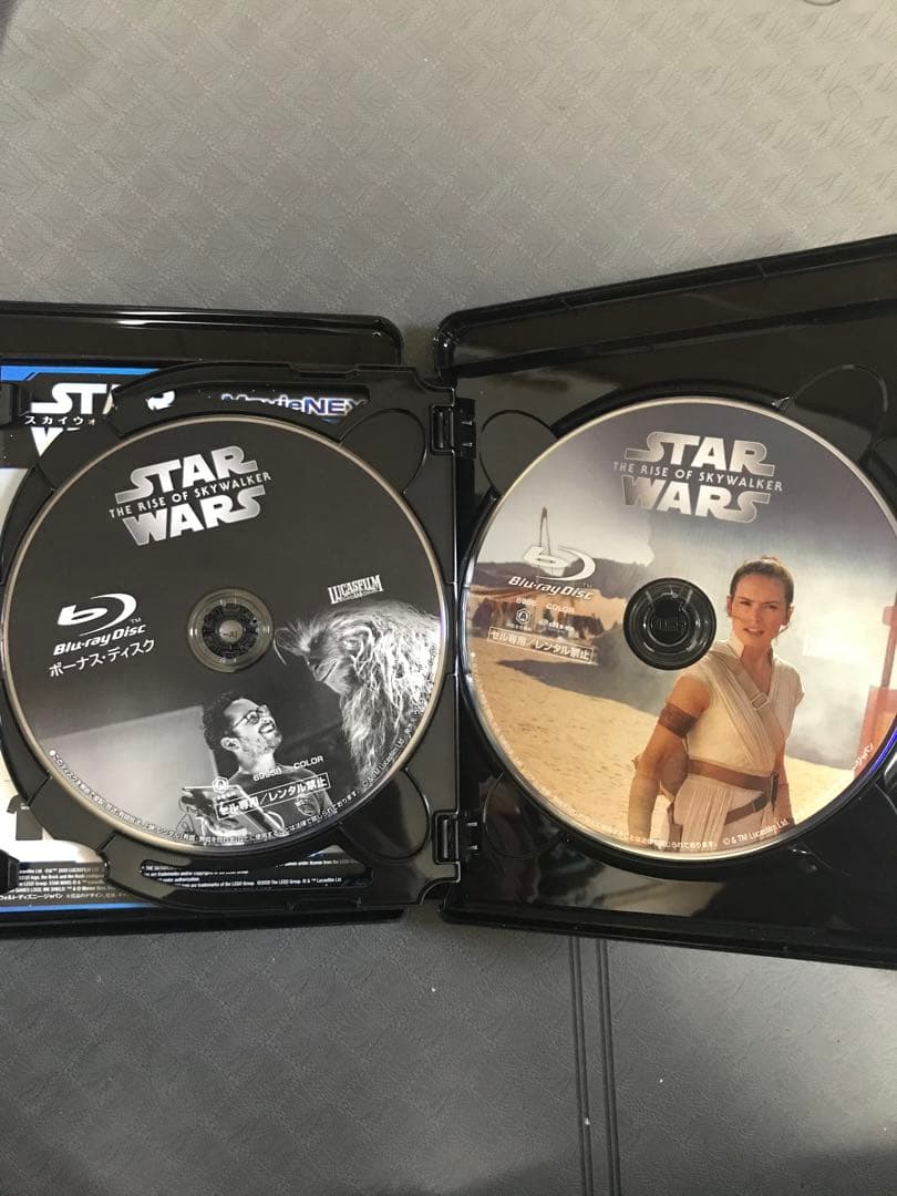 【美品】スターウォーズ　EP7.8.9スピンオフ２作品　Blu-ray ケース