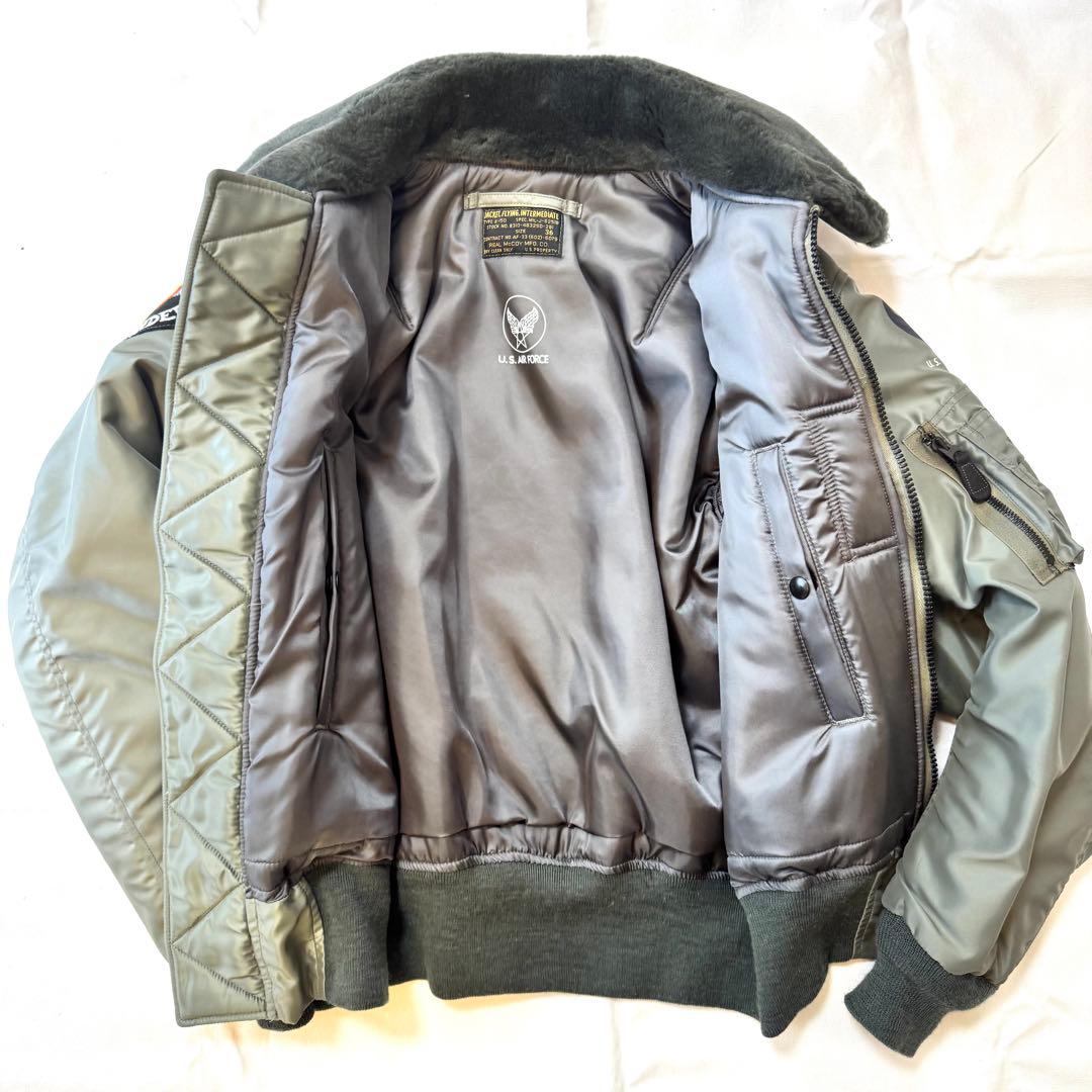 【限定価】リアルマッコイズ Type B-15D フライトジャケット サイズ36