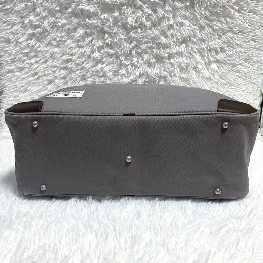 【稀少モデル】犬印鞄製作所 ボストンバッグ 2way 帆布 ショルダー