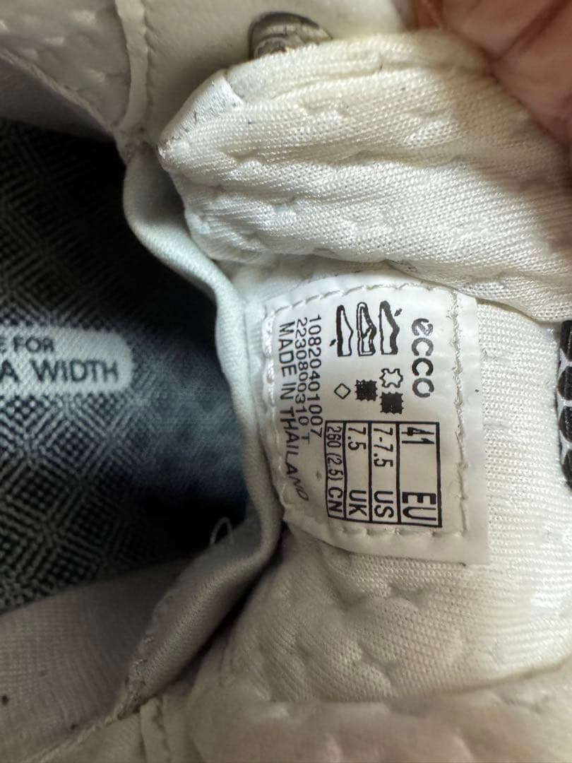 ecco ゴルフシューズ ホワイト