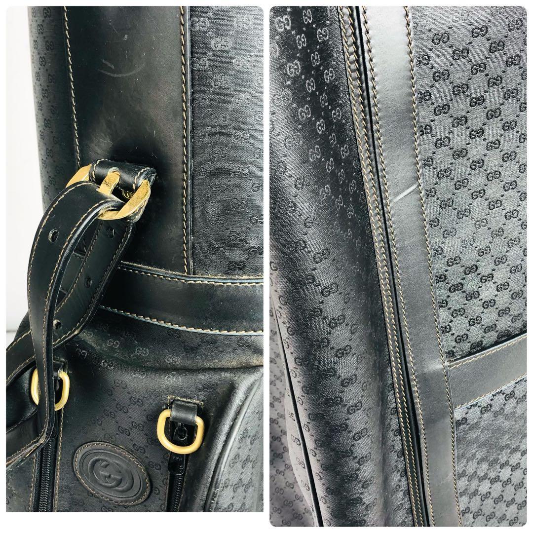 GUCCI グッチ キャディバッグ ゴルフバック ブラック 黒
