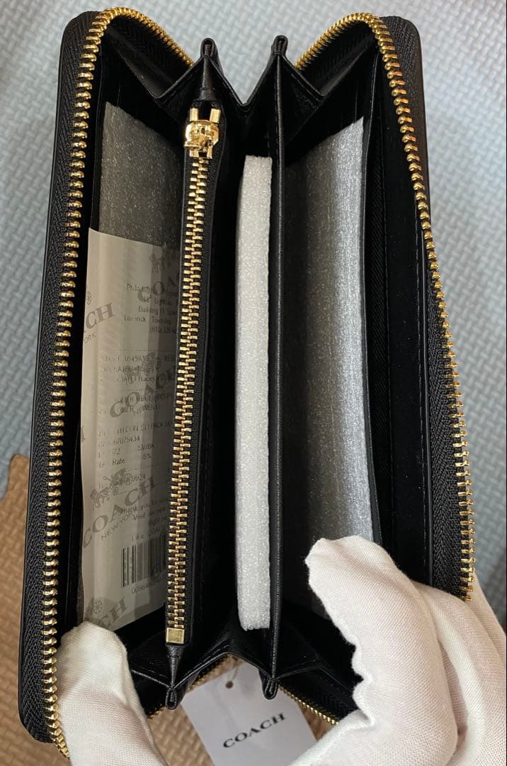 COACH ブラック 長財布 未使用