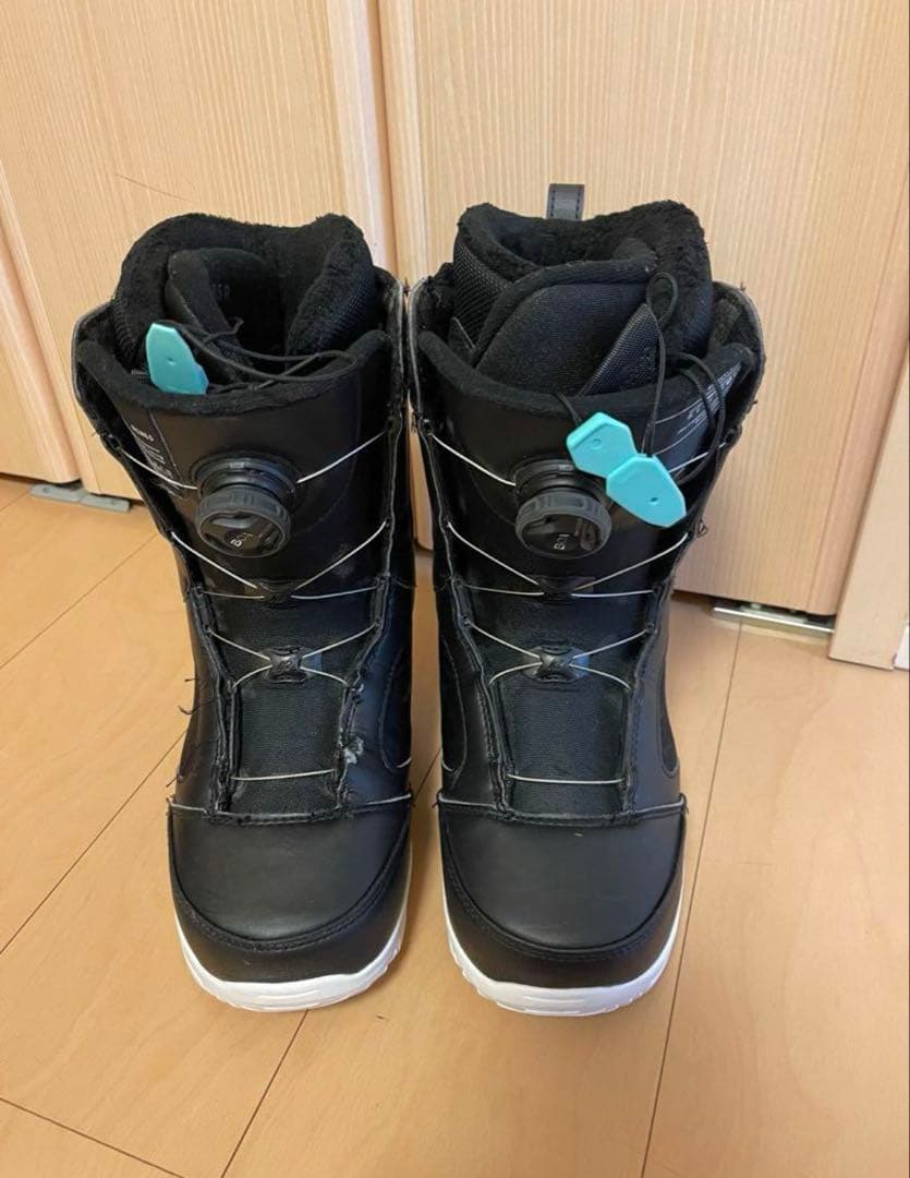 さら　Ｋ２　BENES スノーボード　ブーツ　ブラック　ダイヤル　24cm