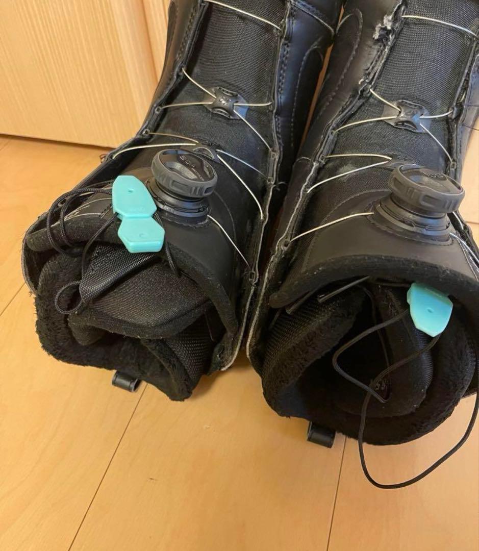 さら　Ｋ２　BENES スノーボード　ブーツ　ブラック　ダイヤル　24cm