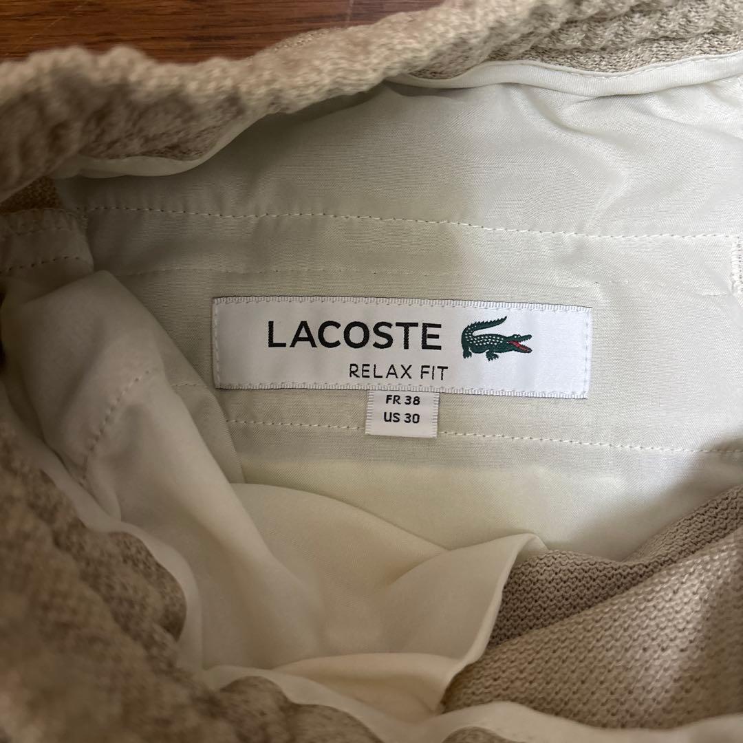 【最終80%引】Lacoste ベージュ スーツセットアップ（春秋）