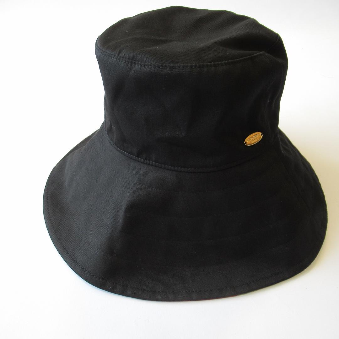 ブルーレーベルクレストブリッジ リバーシブル つば広バケットハット / 帽子-1