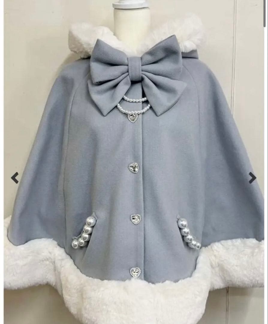 MARS ポンチョ ポンチョコート 量産型 ブルー　水色 マーズ