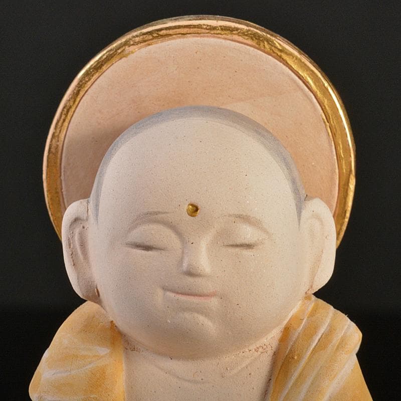 pptiger.25　二代戸畑茂四郎作　元気地蔵　台付　V　R7124