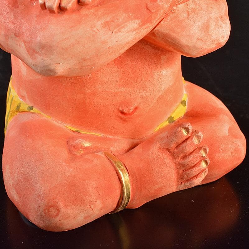 pptiger.25　二代戸畑茂四郎作　元気地蔵　台付　V　R7124