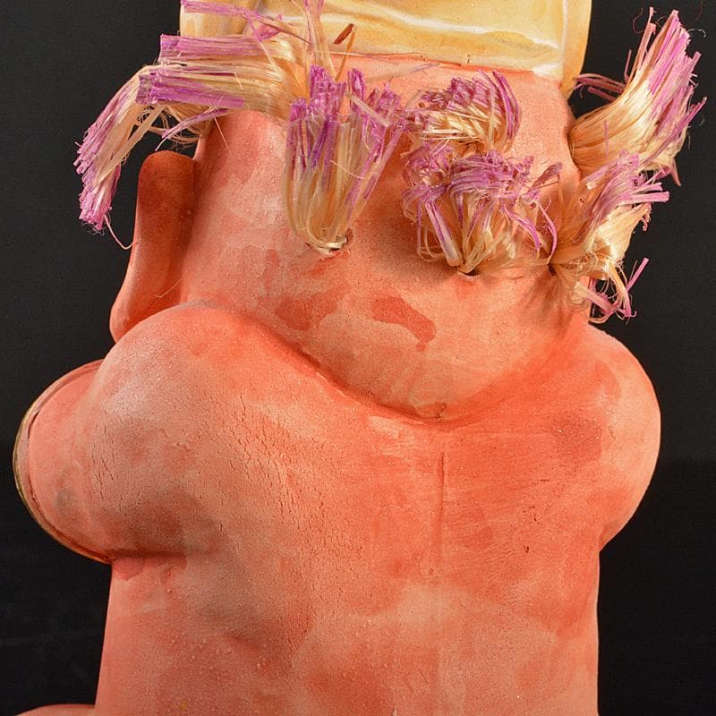 pptiger.25　二代戸畑茂四郎作　元気地蔵　台付　V　R7124