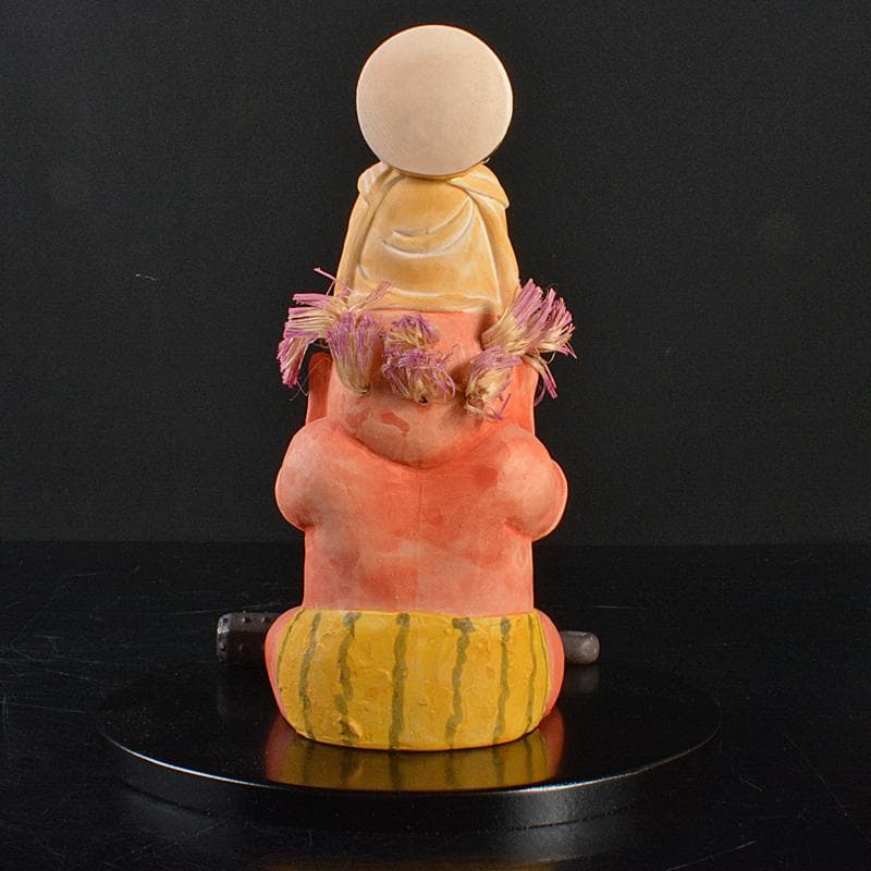 pptiger.25　二代戸畑茂四郎作　元気地蔵　台付　V　R7124