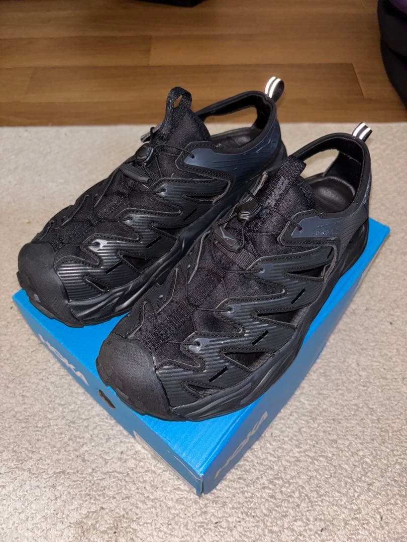 HOKA ONE ONE HOPARA サンダル 26cm ブラック ホカ