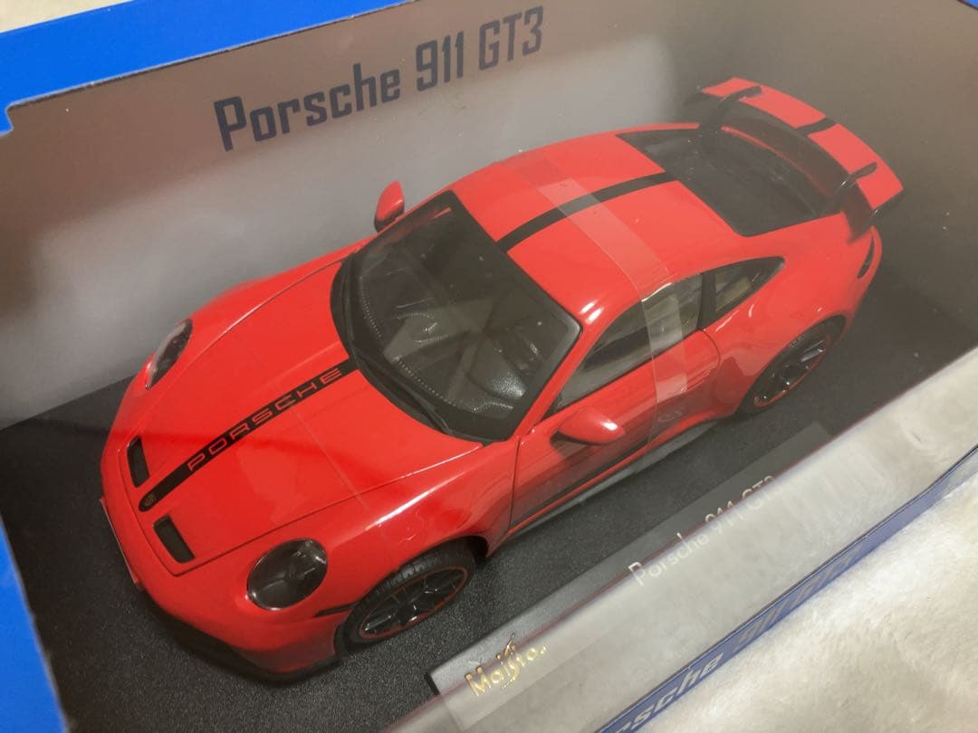 1/18 PORSCHE 911 992 GT3 レッド　ポルシェ　マイスト