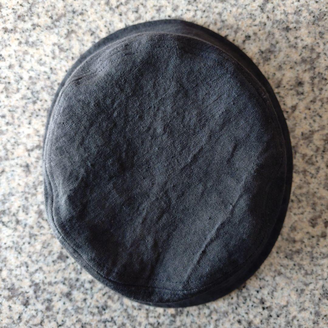 バックラッシュ バケットハット リネン サイズ3 墨黒 最終価格