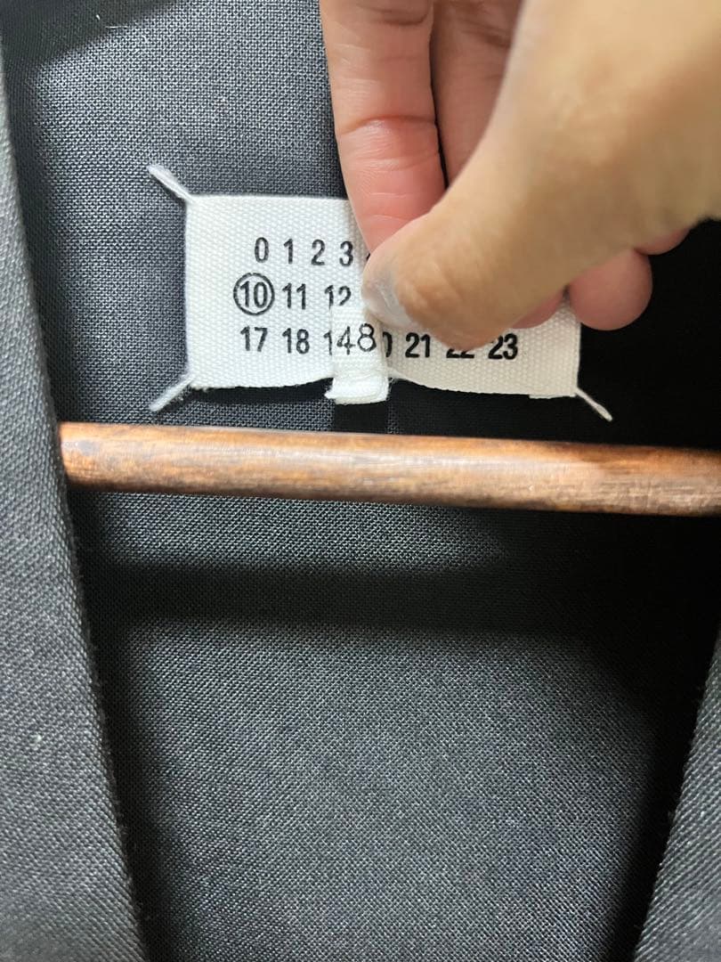 メゾンマルジェラ ノーカラージャケット 48