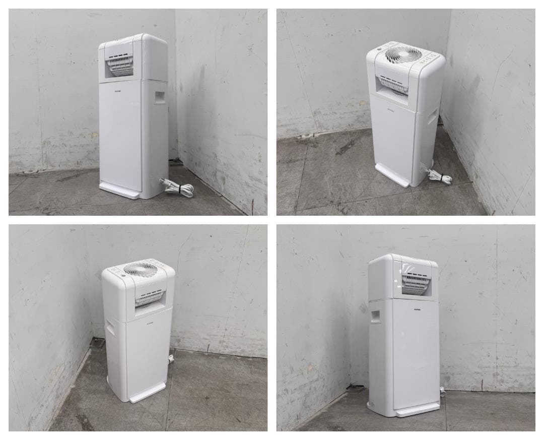 T6494☆アイリスオーヤマ22年IJDC-K80サーキュレーター衣類乾燥除湿機