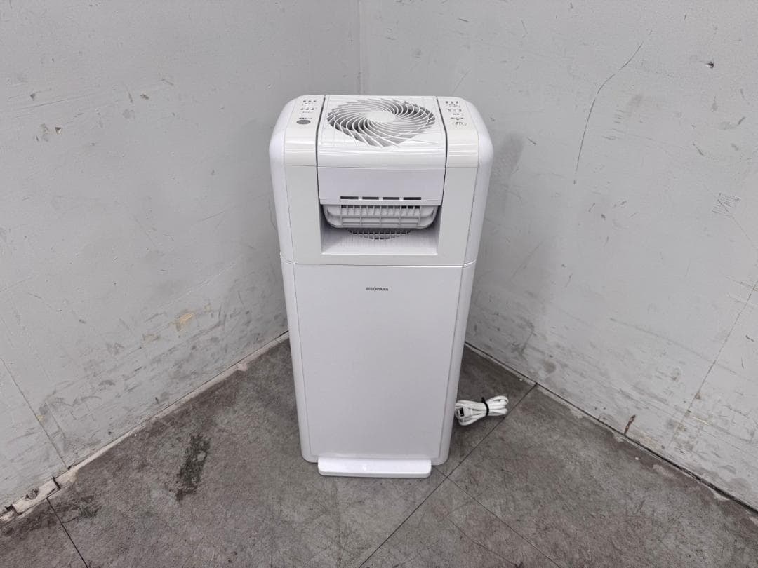 T6494☆アイリスオーヤマ22年IJDC-K80サーキュレーター衣類乾燥除湿機