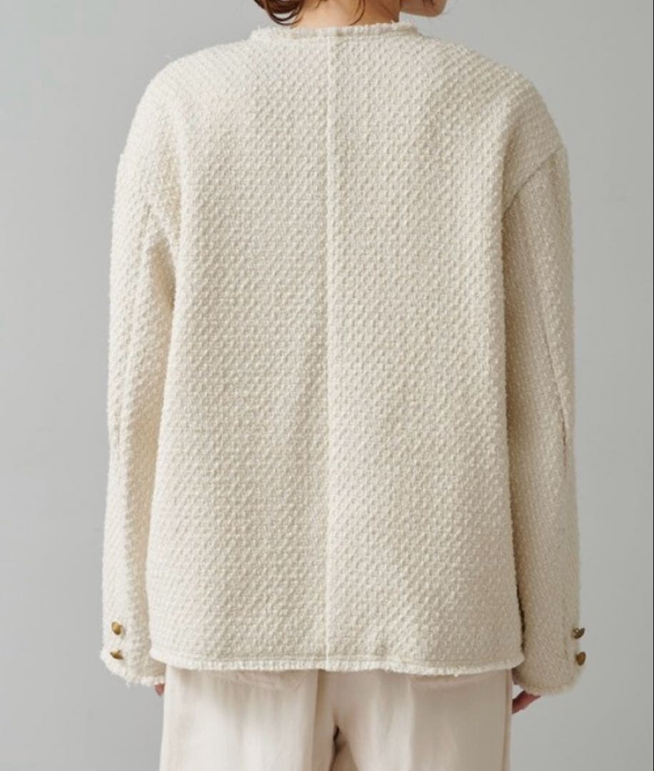 【やまけん】PUAL CE CIN （ピュアルセシン） ツイードジャケット