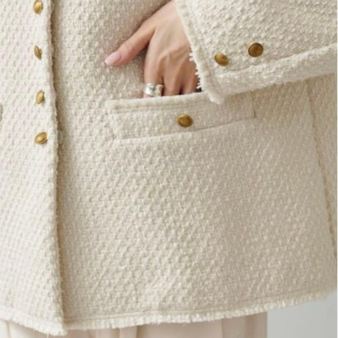 【やまけん】PUAL CE CIN （ピュアルセシン） ツイードジャケット