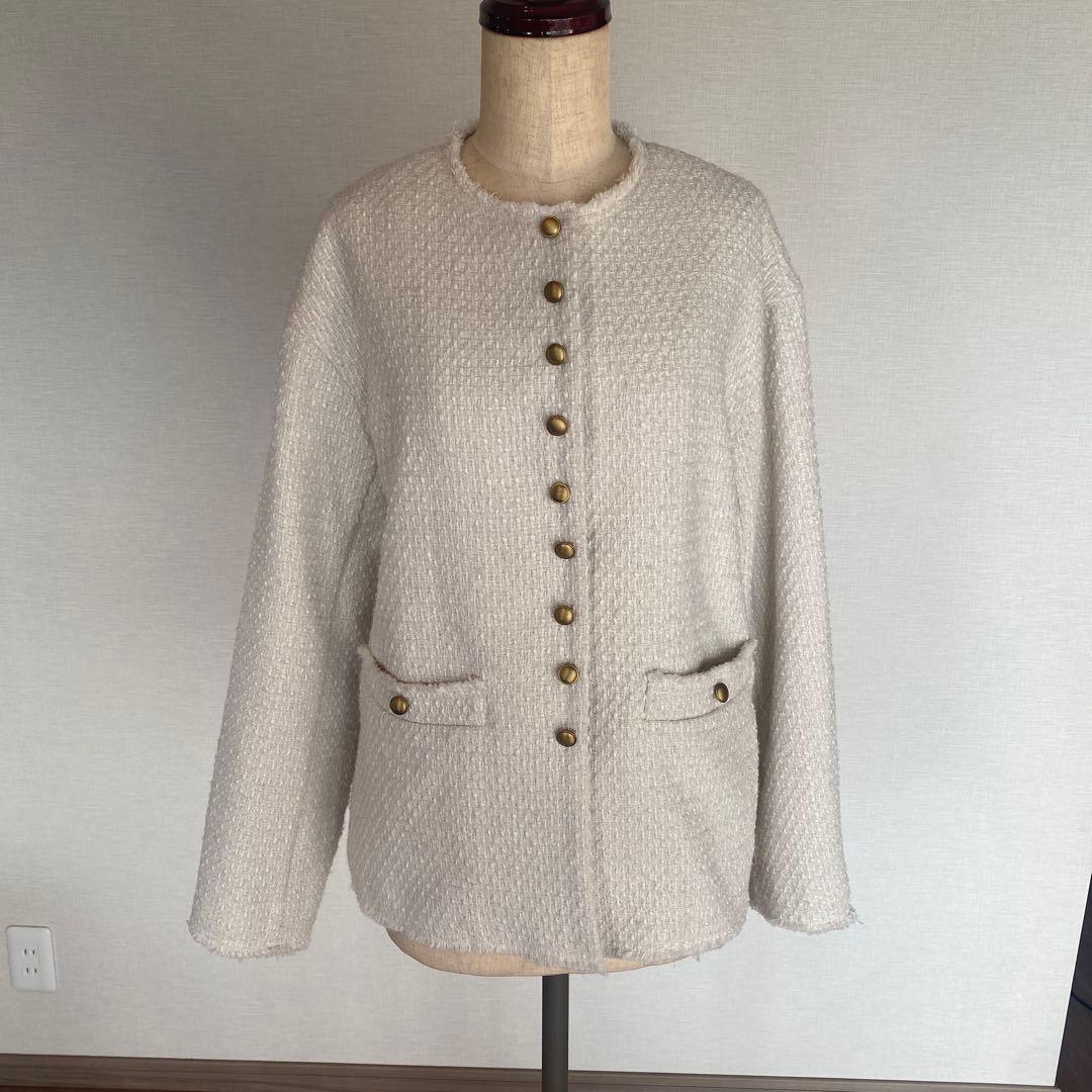 【やまけん】PUAL CE CIN （ピュアルセシン） ツイードジャケット