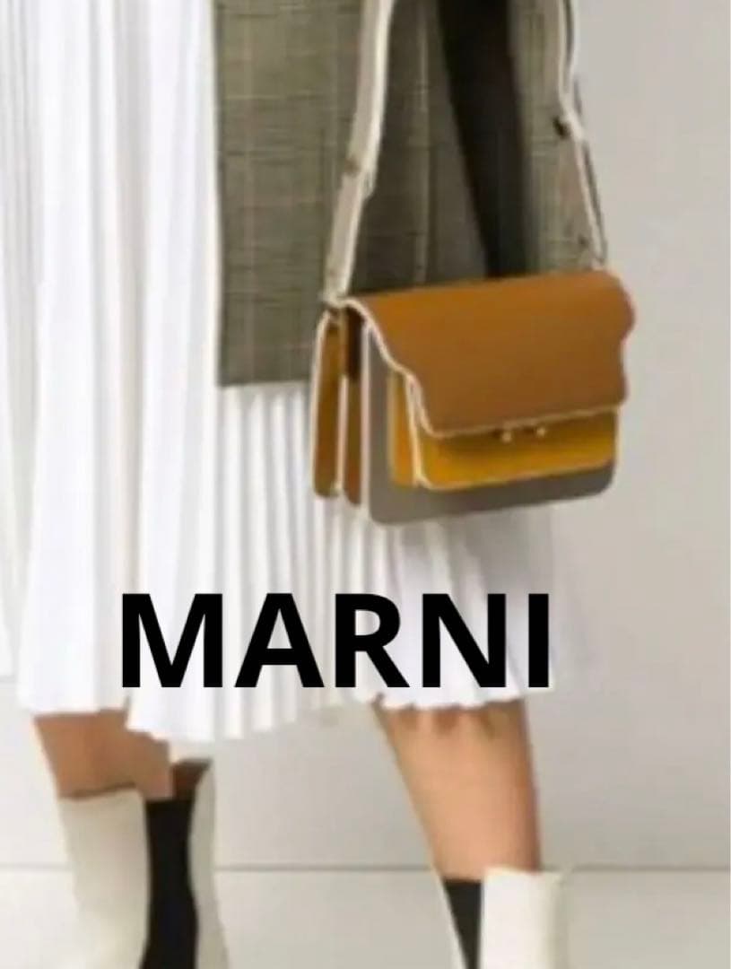 2/8 限定値下げ‼️ ✨新品未使用✨MARNI-Trunkショルダーバッグミニ
