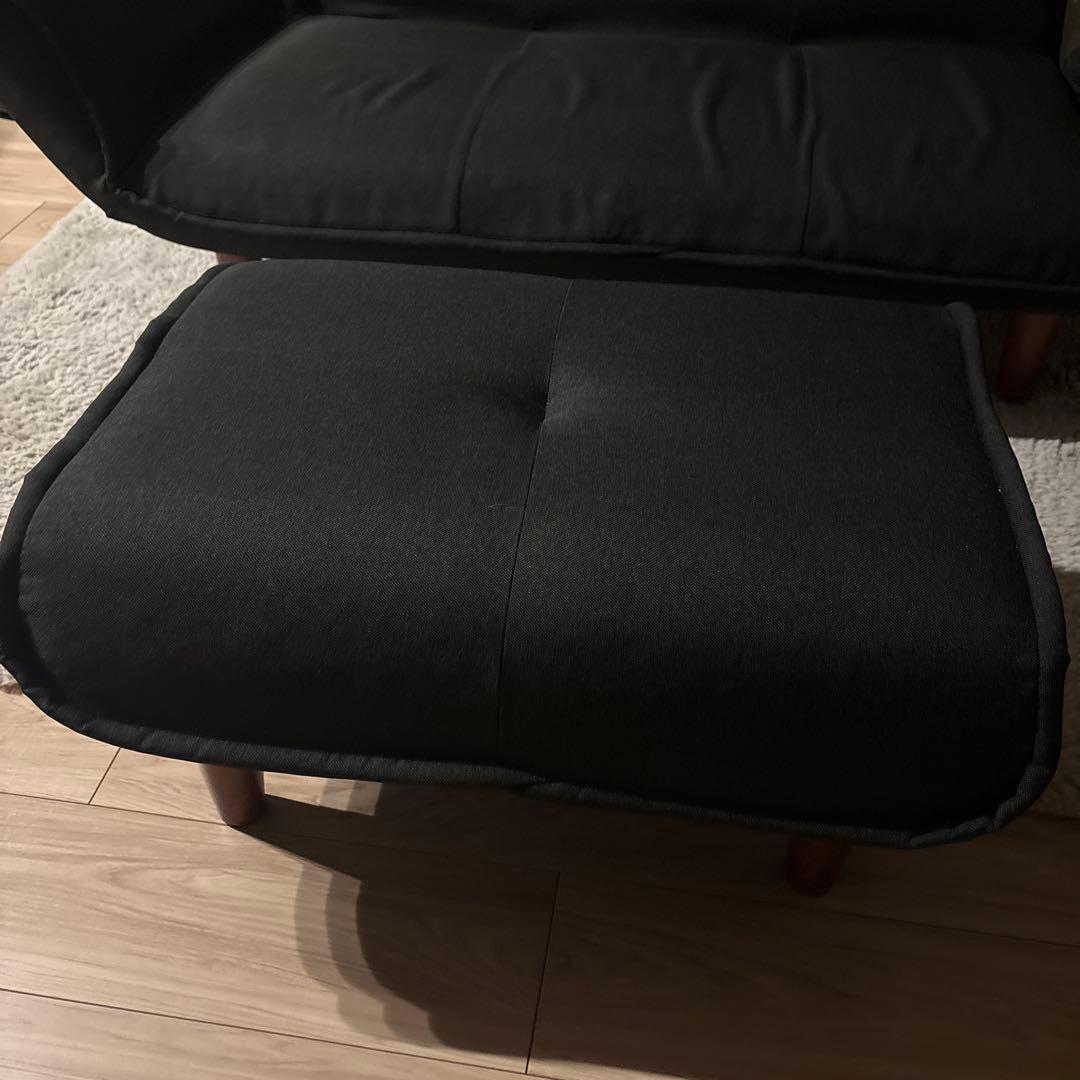 2人掛けソファ＋オットマン