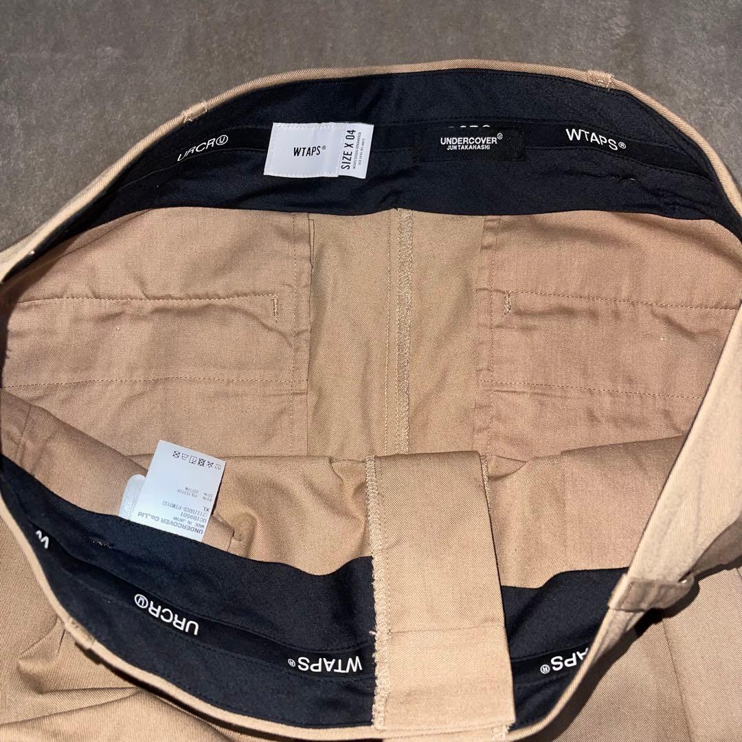 パンツ WTAPS UNDERCOVER 21AW T/C SIDE ZIP 2TUCK