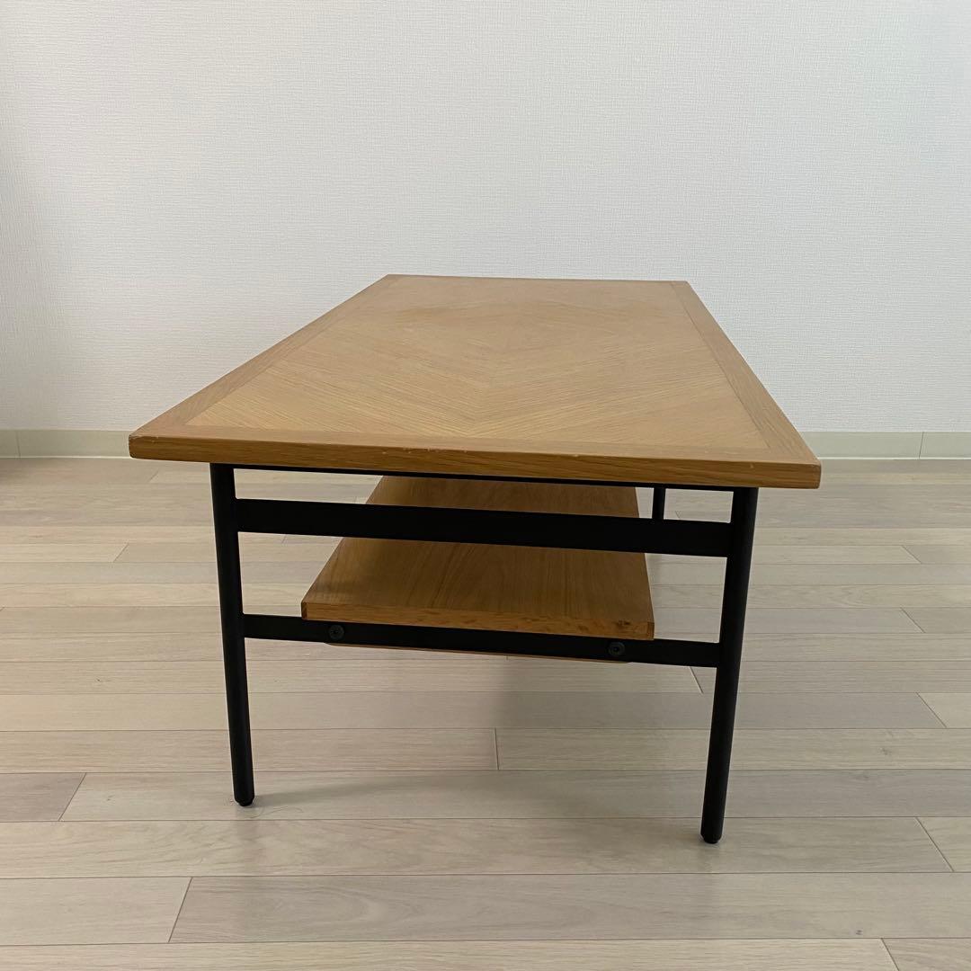 関家具　天然木 センターテーブル　ローテーブル　ナチュラル　幅1000mm