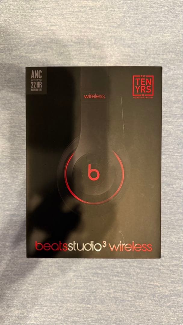 Beats Studio3 Wireless 赤×黒 中古美品