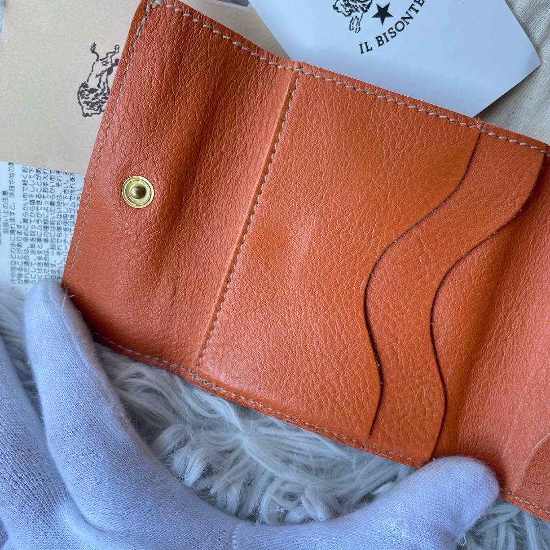 【極美品】イルビゾンテ 三つ折り 財布