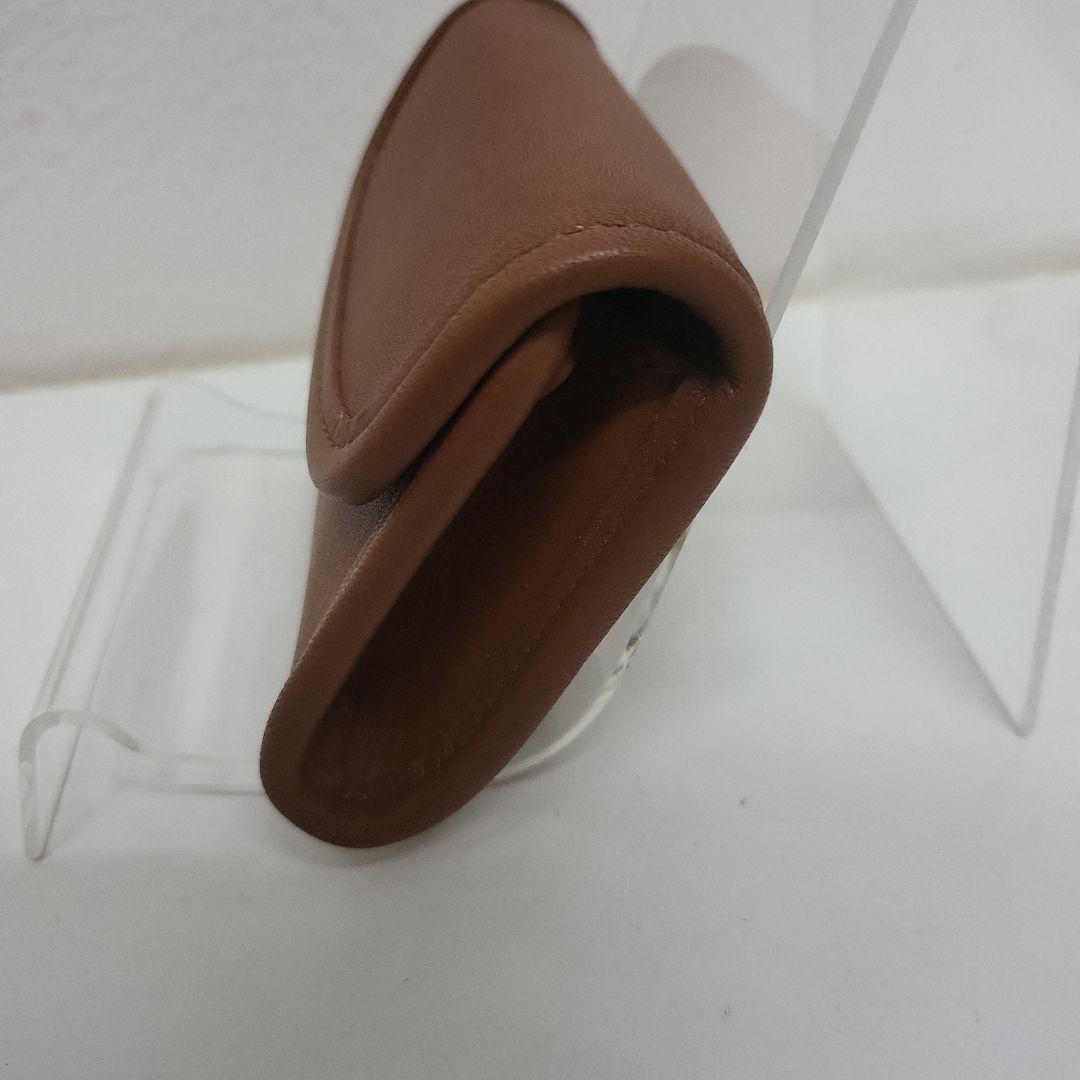 ケ*ん様 美品✨️コーチ ケース キーリング付き コンパクト レザー キャ