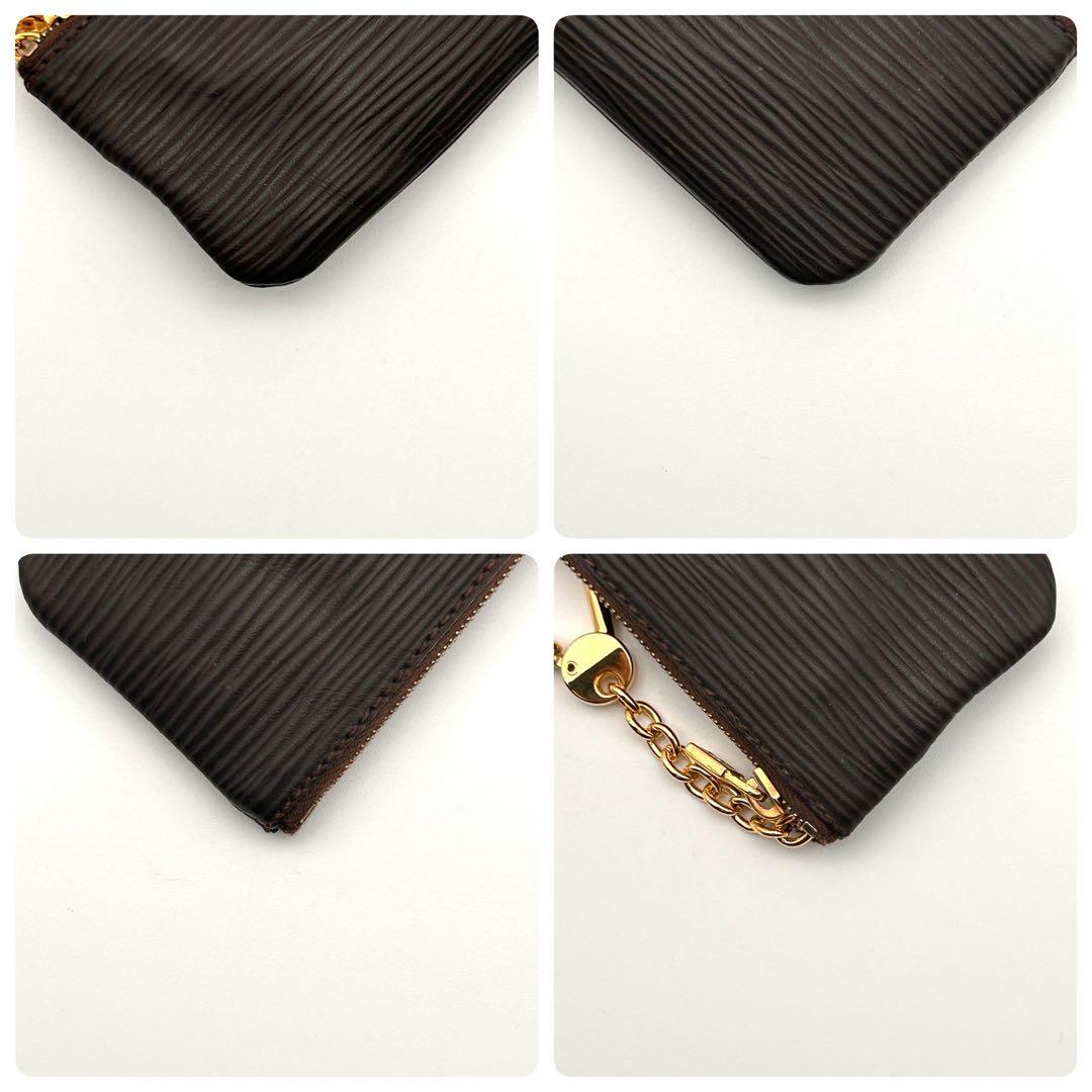 レア美品✨ FENDI フェンディ ケース レザー ダークブラウン