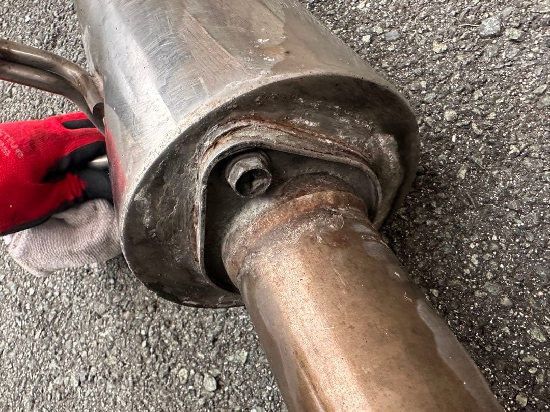 ステージア WC34 砲弾マフラー リアピース