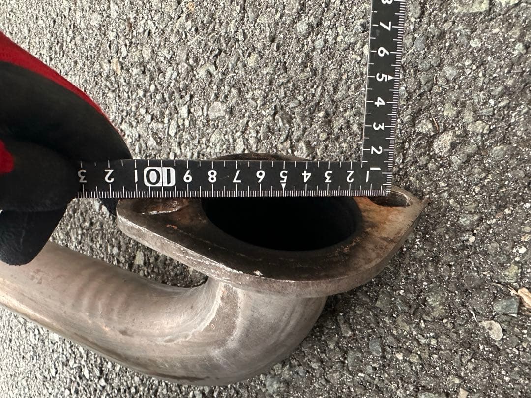 ステージア WC34 砲弾マフラー リアピース