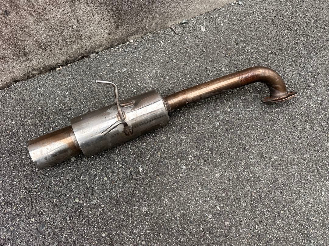 ステージア WC34 砲弾マフラー リアピース