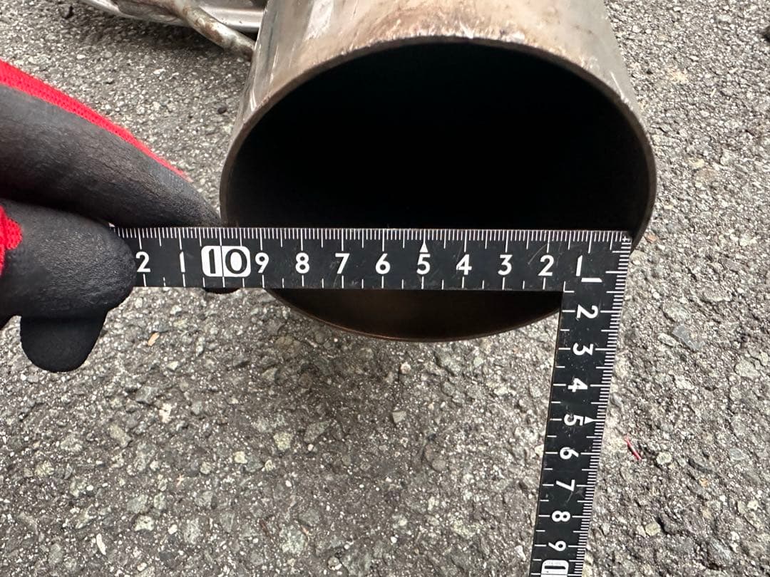 ステージア WC34 砲弾マフラー リアピース