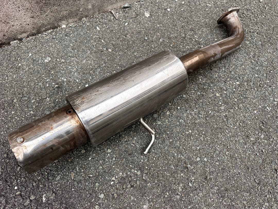 ステージア WC34 砲弾マフラー リアピース