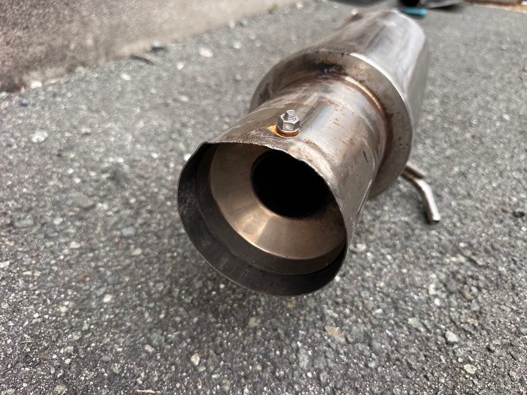 ステージア WC34 砲弾マフラー リアピース