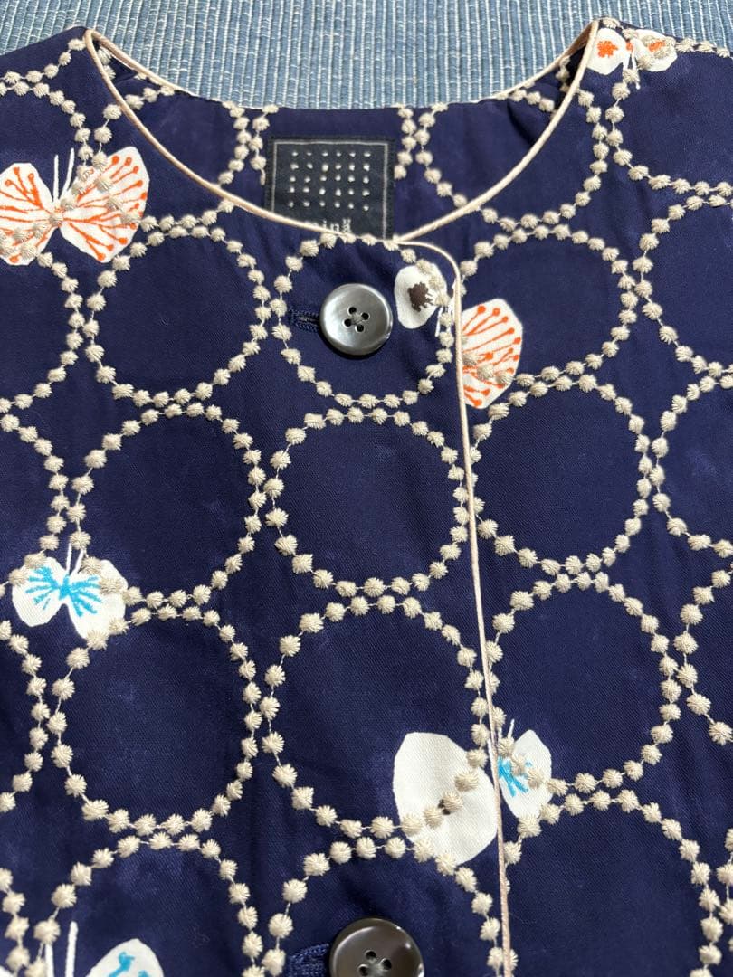 ミナペルホネンコート　 　　　　hana hane +tambourine