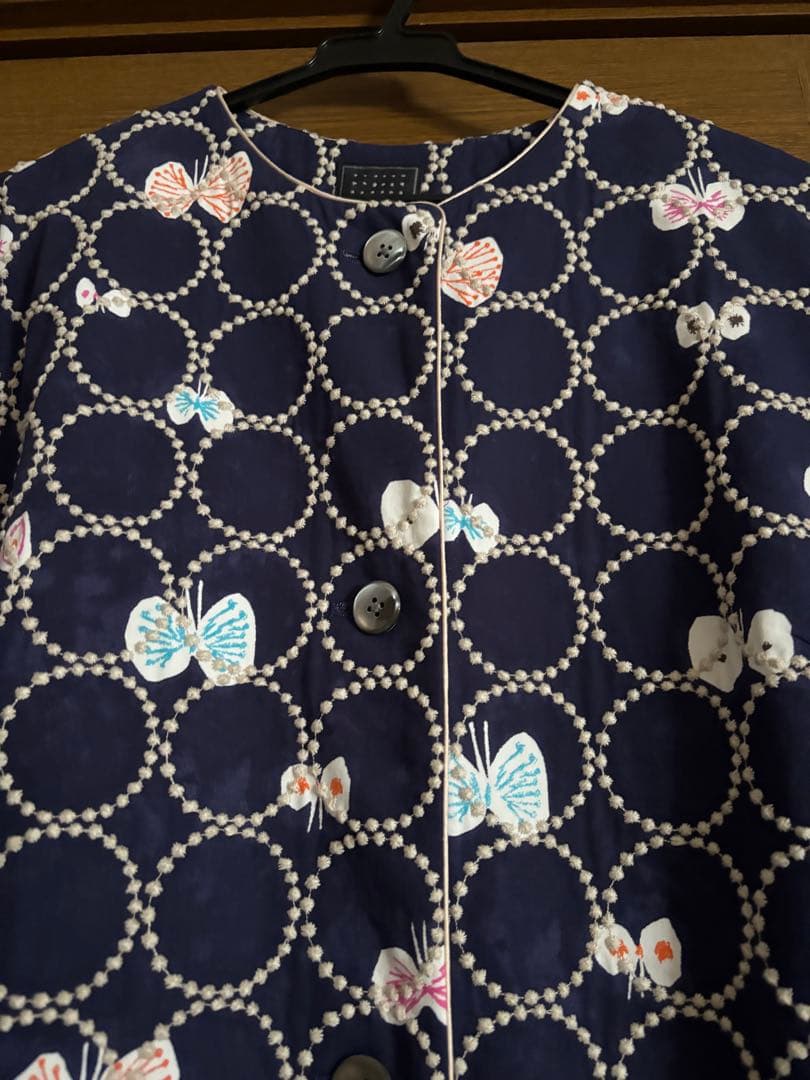 ミナペルホネンコート　 　　　　hana hane +tambourine