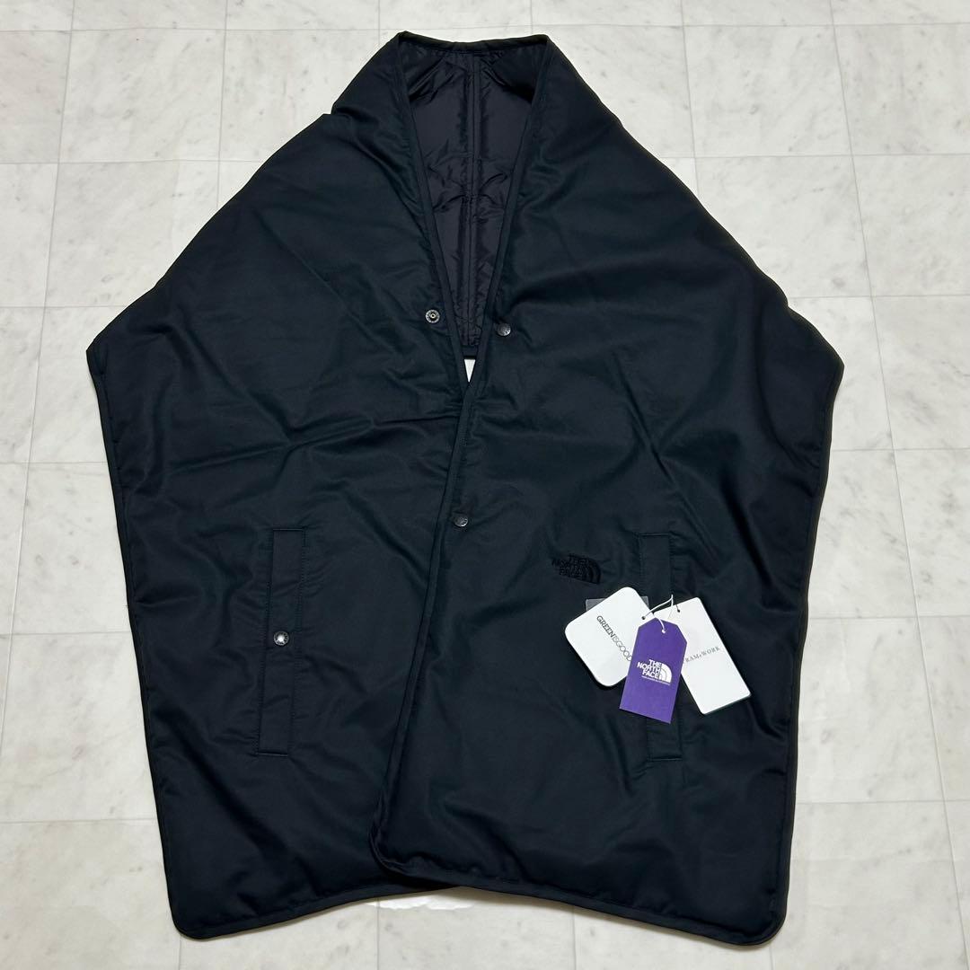 新品未使用✨ザ ノースフェイス パープルレーベル ケープダウン ブラック