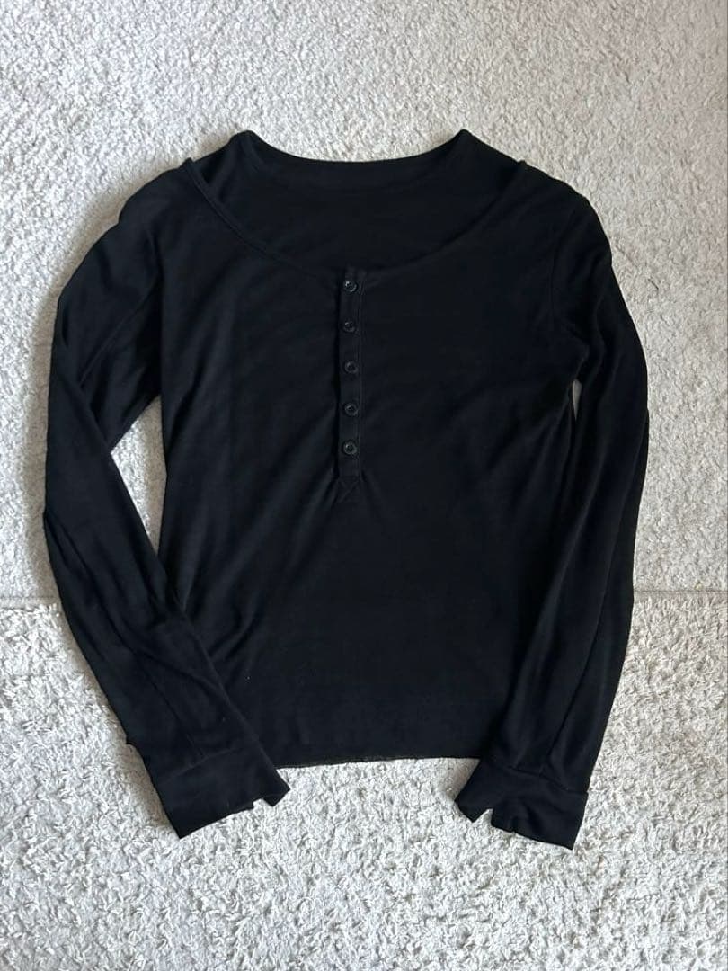 no faith studios DOUBLE LAYERED ボタン シャツ