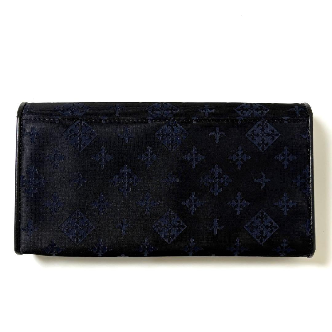 【未使用】russet ラシット 長財布 モノグラム ネイビー