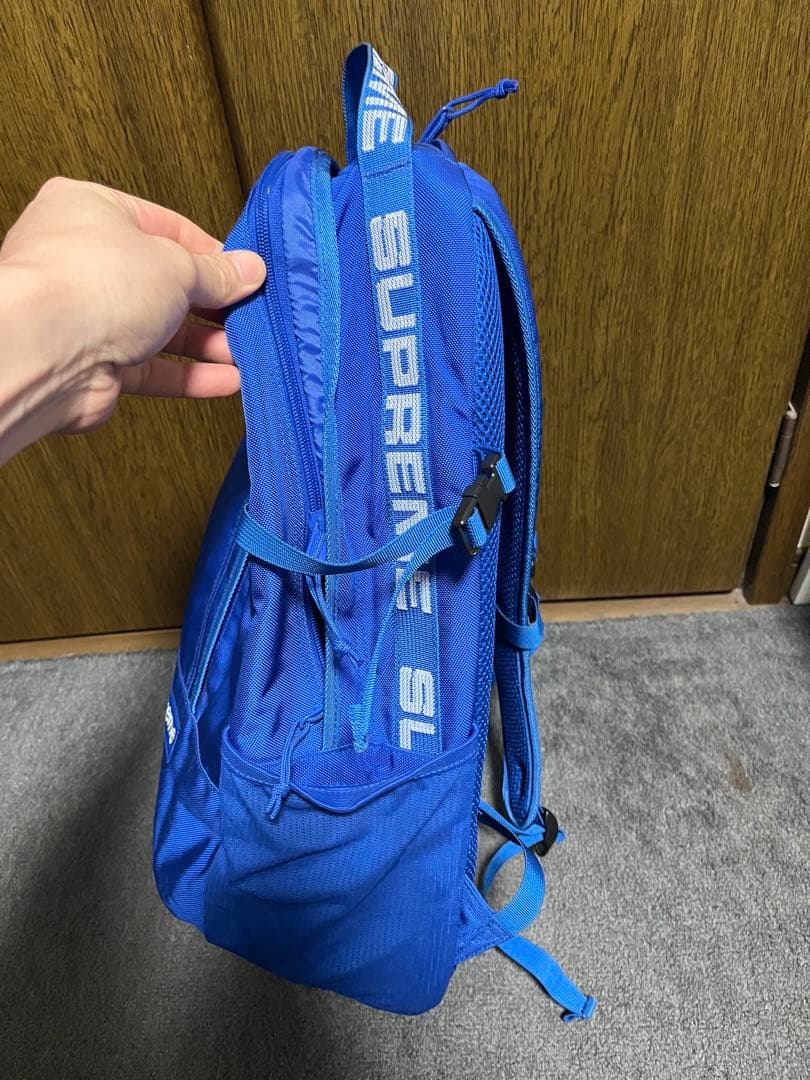 Supreme バックパック 青
