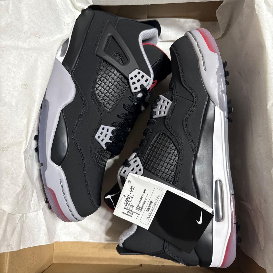 新品未使用Nike Air Jordan4 Golf \
